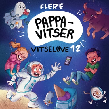 Omslag av "Vitseløve 12 - Flere pappavitser"