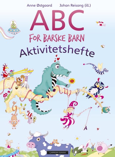 Omslag av "ABC for barske barn AKTIVITETSHEFTE"