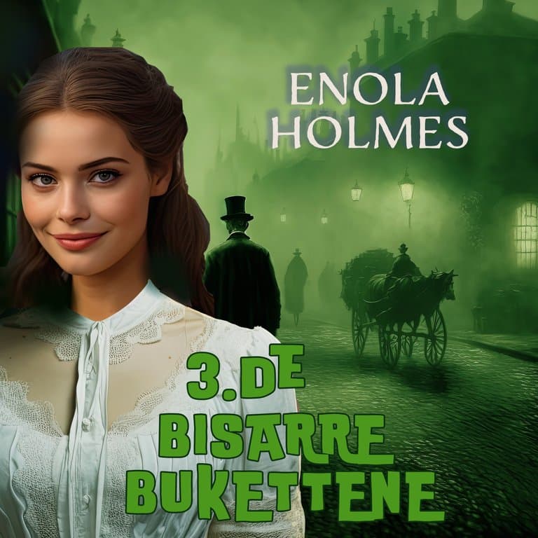 Omslag Enola Holmes - De bisarre bukettene av Nancy Springer (Lydbok)