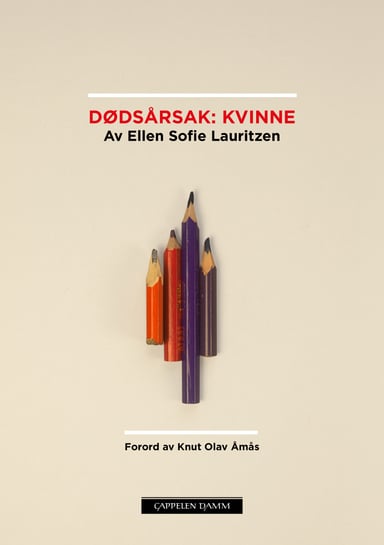 Omslag av "Dødsårsak: kvinne"