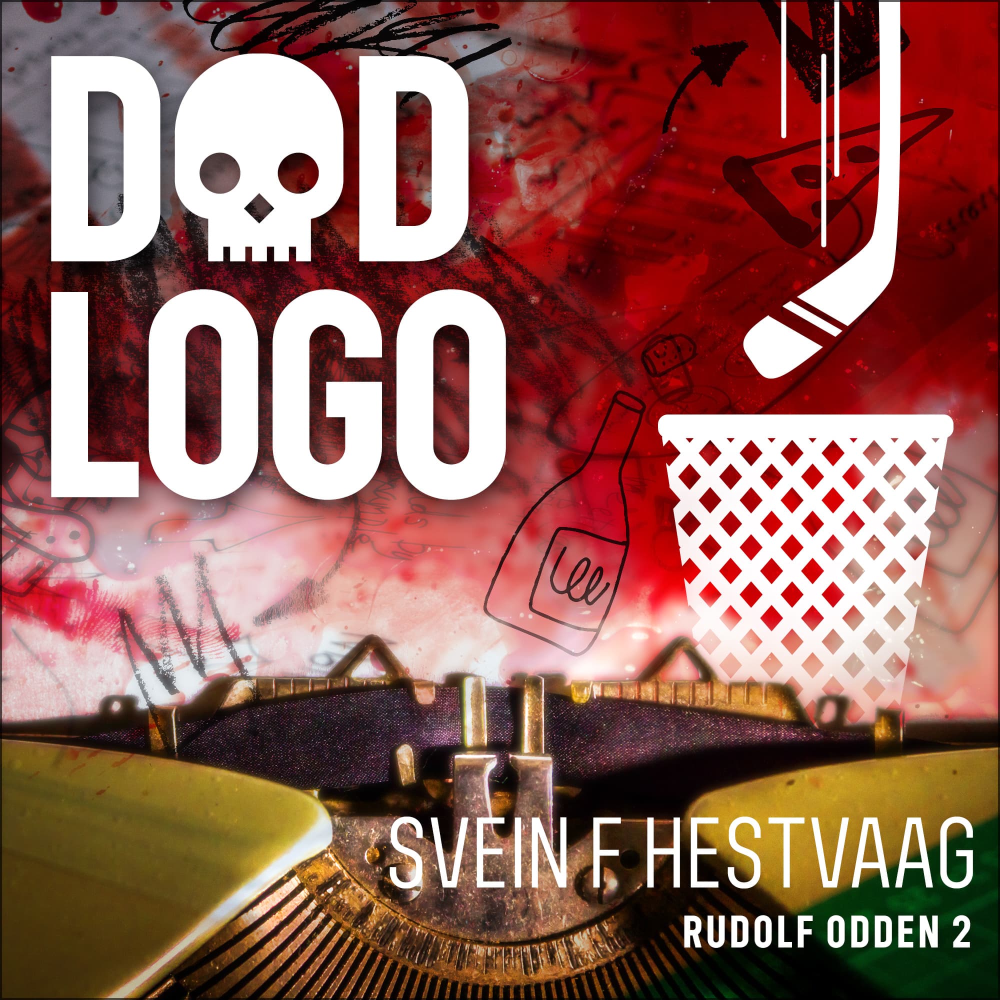 Omslag Død logo av Svein F. Hestvaag (Lydbok)