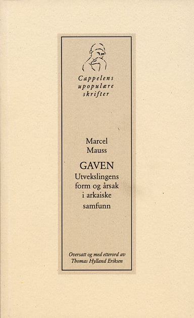 Omslag av "Gaven"