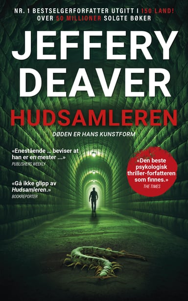 Omslag av "Hudsamleren"