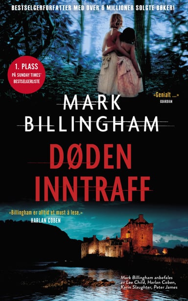 Omslag av "Døden inntraff"