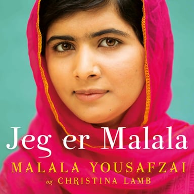 Omslag av "Jeg er Malala"