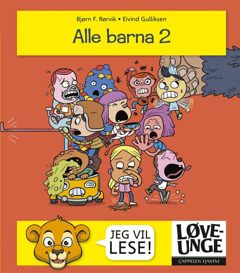 Omslag Løveunge - Alle barna 2 av Bjørn F. Rørvik (Ebok)