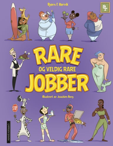 Omslag av "Rare og veldig rare jobber"