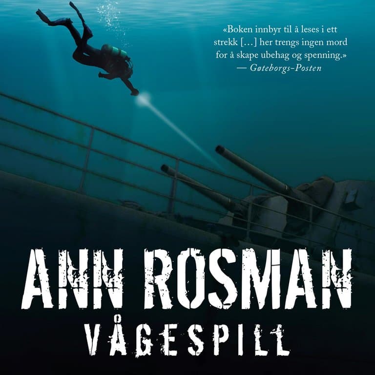 Omslag Vågespill av Ann Rosman (Lydbok)