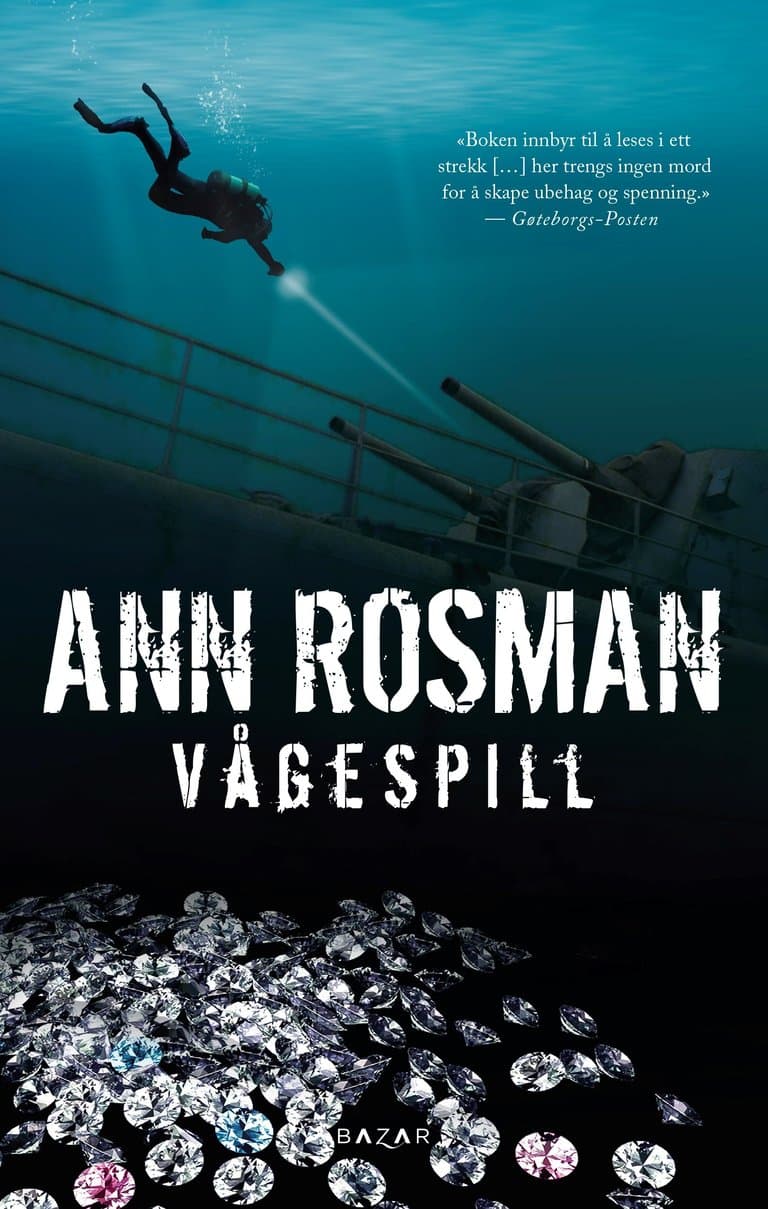 Omslag Vågespill av Ann Rosman (Ebok)