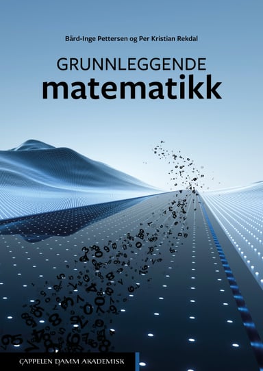 Omslag av "Grunnleggende matematikk"