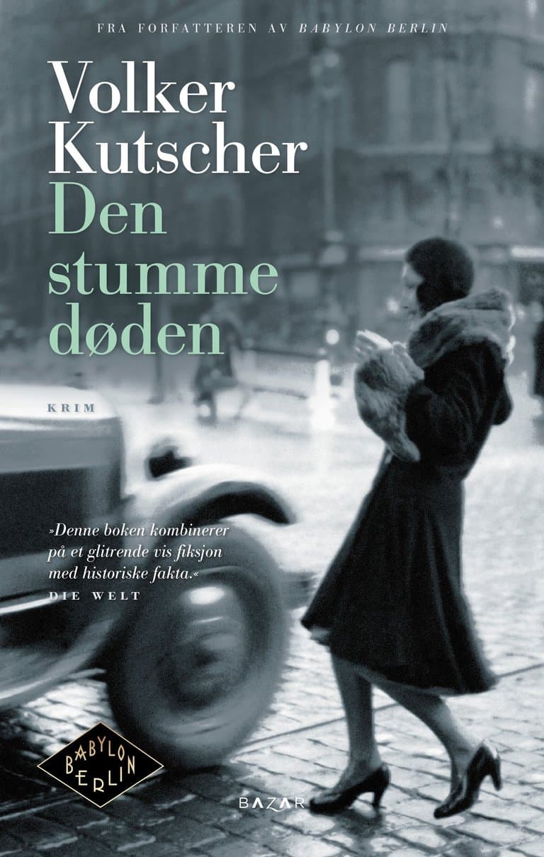 Omslag Den stumme døden av Volker Kutscher (Ebok)