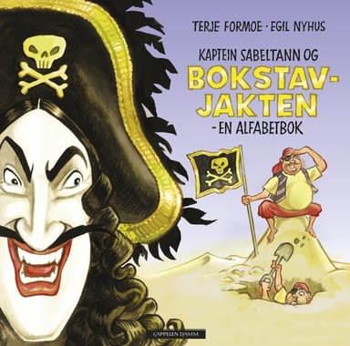 Omslag av "Kaptein Sabeltann og bokstavjakten"