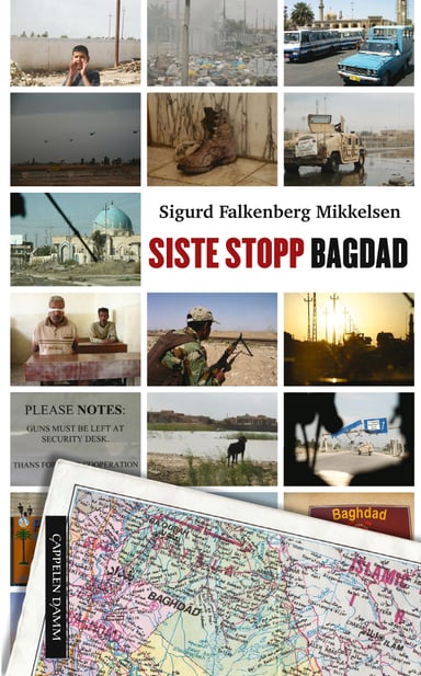 Omslag av "Siste stopp Bagdad"