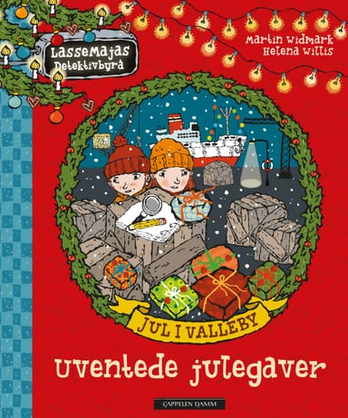 Omslag av "LasseMaja - Jul i Valleby - Uventede julegaver"