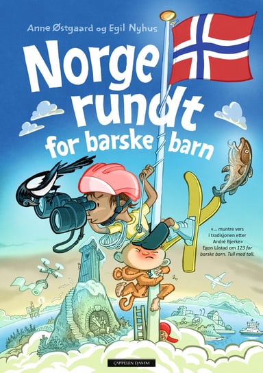 Omslag av "Norge rundt for barske barn"