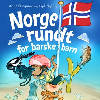 Omslag av "Norge rundt for barske barn"