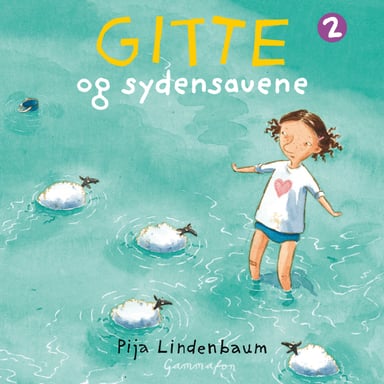 Omslag av "Gitte og sydensauene"