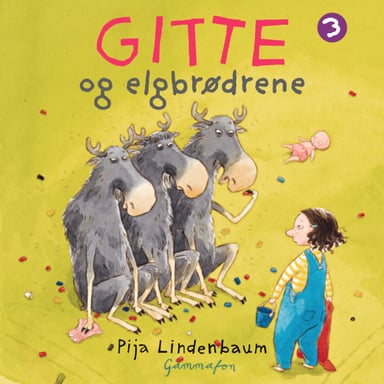 Omslag av "Gitte og elgbrødrene"