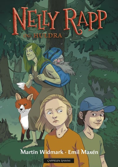 Omslag av "Nelly Rapp og huldra"