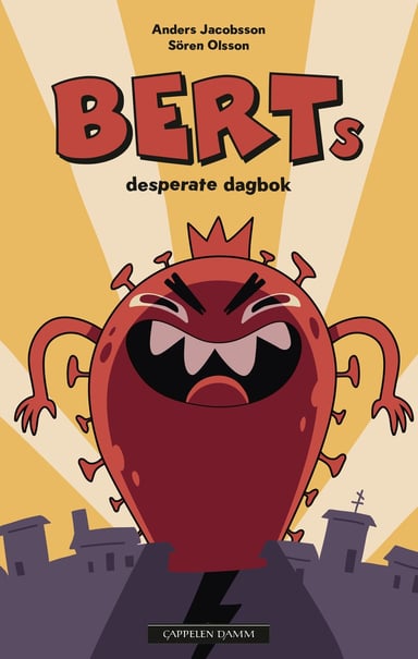 Omslag av "Berts desperate dagbok"