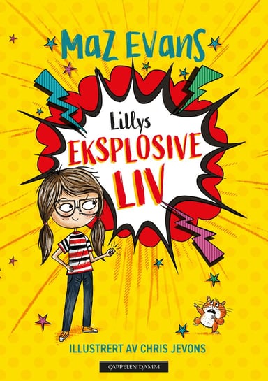 Omslag av "Lillys eksplosive liv"