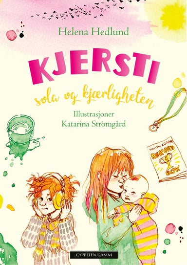 Omslag av "Kjersti - sola og kjærligheten"