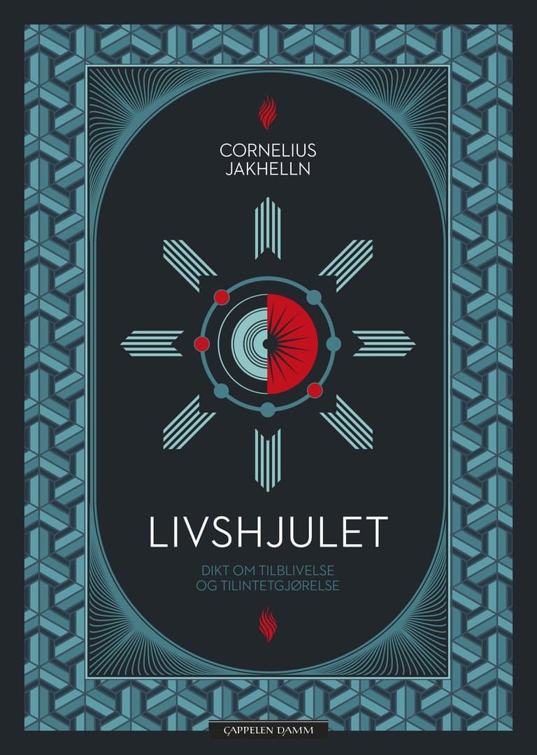 Omslag Livshjulet av Cornelius Jakhelln (Innbundet)