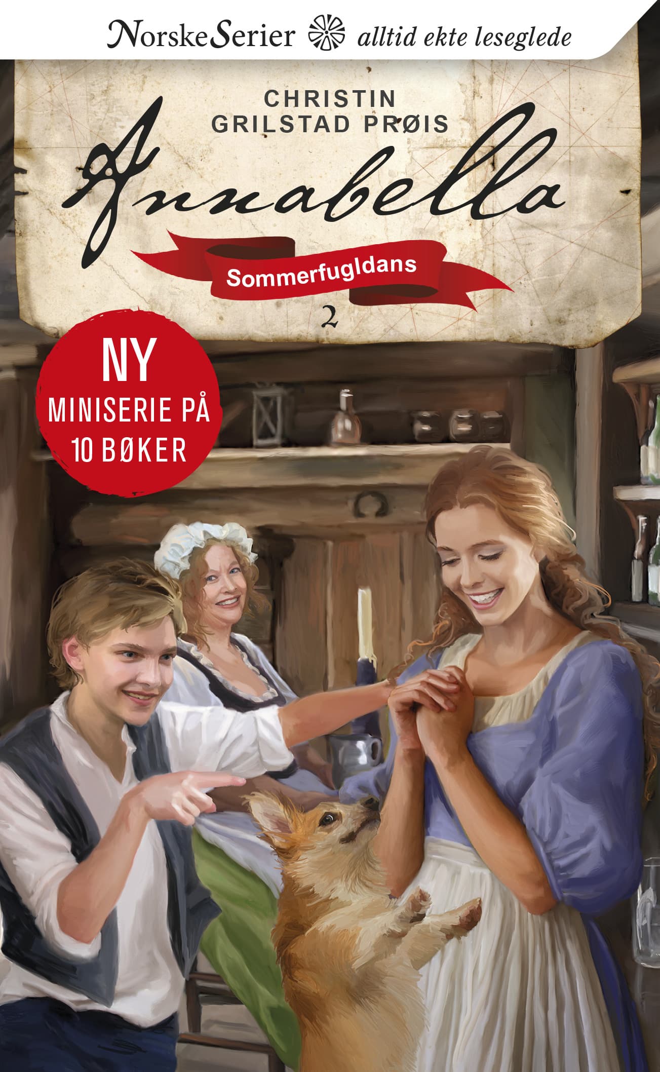 Omslag Sommerfugldans av Christin Grilstad Prøis (Ebok)