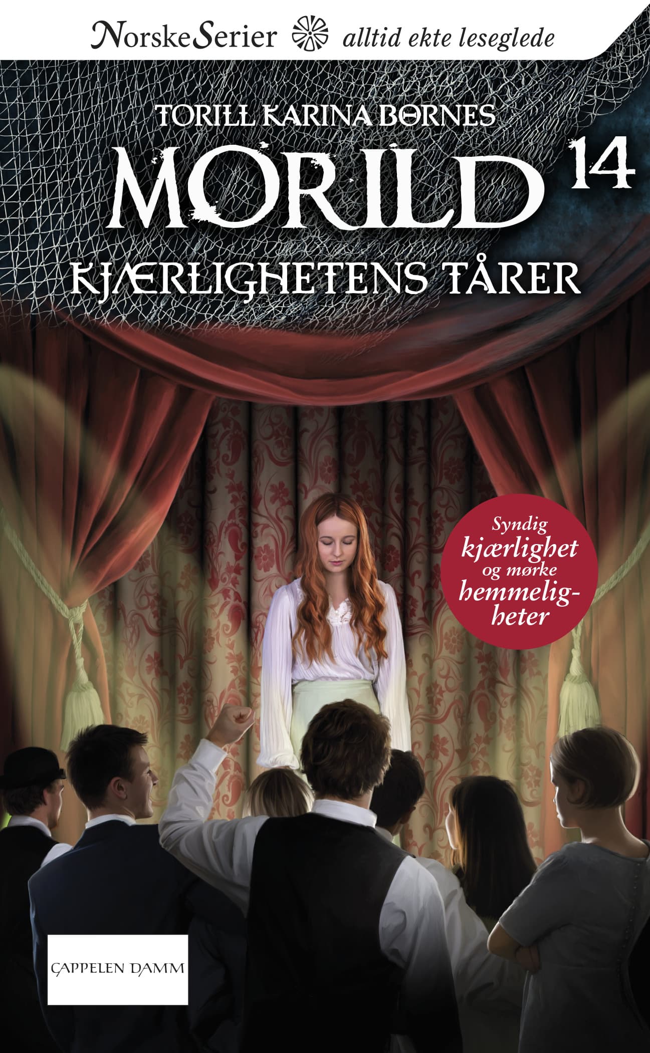 Omslag Kjærlighetens tårer av Torill Karina Børnes (Heftet)