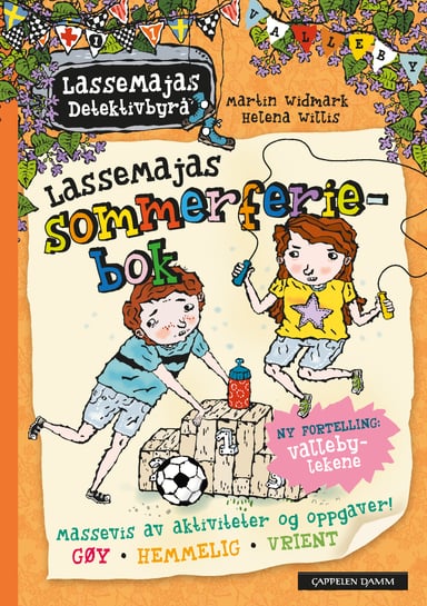 Omslag av "LasseMajas sommerferiebok"