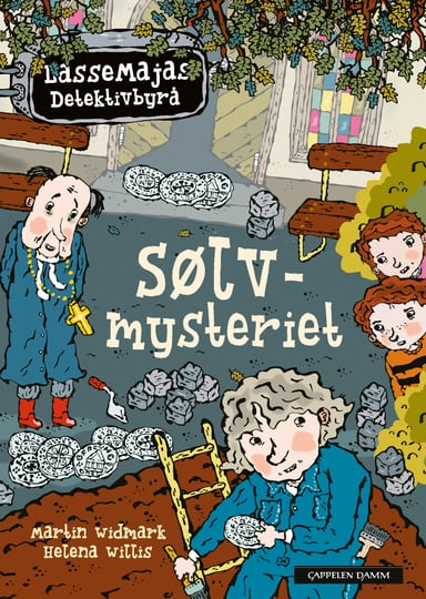 Omslag av "LasseMaja - Sølvmysteriet"