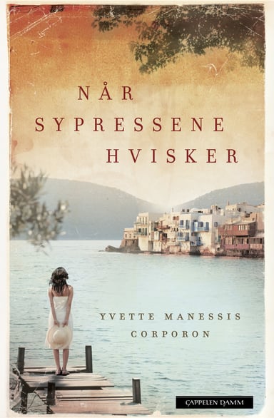 Omslag av "Når sypressene hvisker"