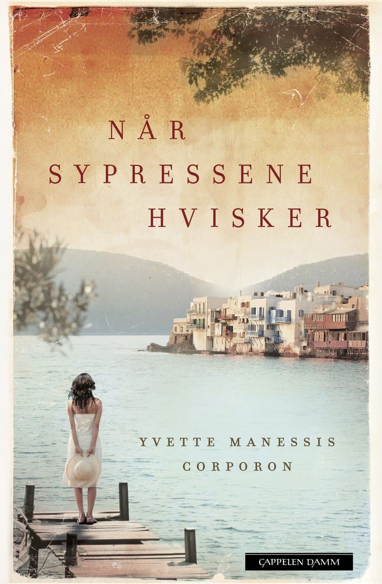 Omslag Når sypressene hvisker av Yvette Manessis Corporon (Ebok)
