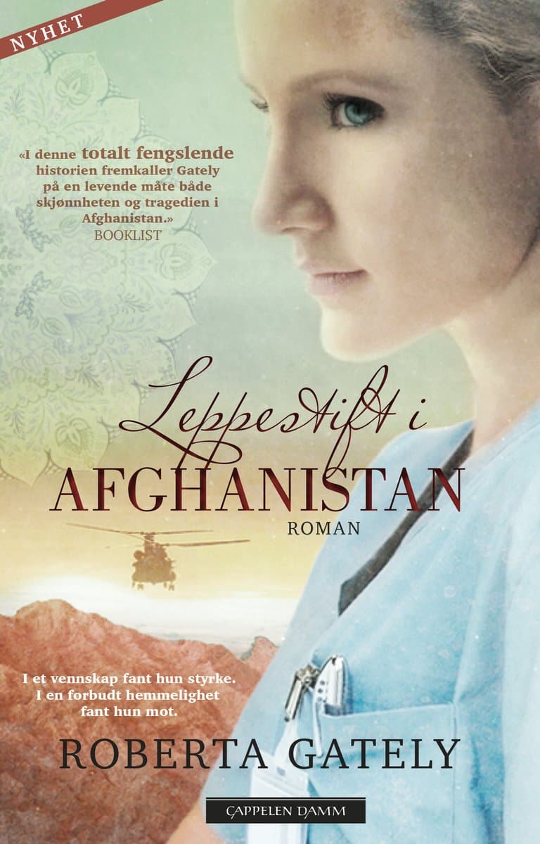 Omslag Leppestift i Afghanistan av Roberta Gately (Heftet)