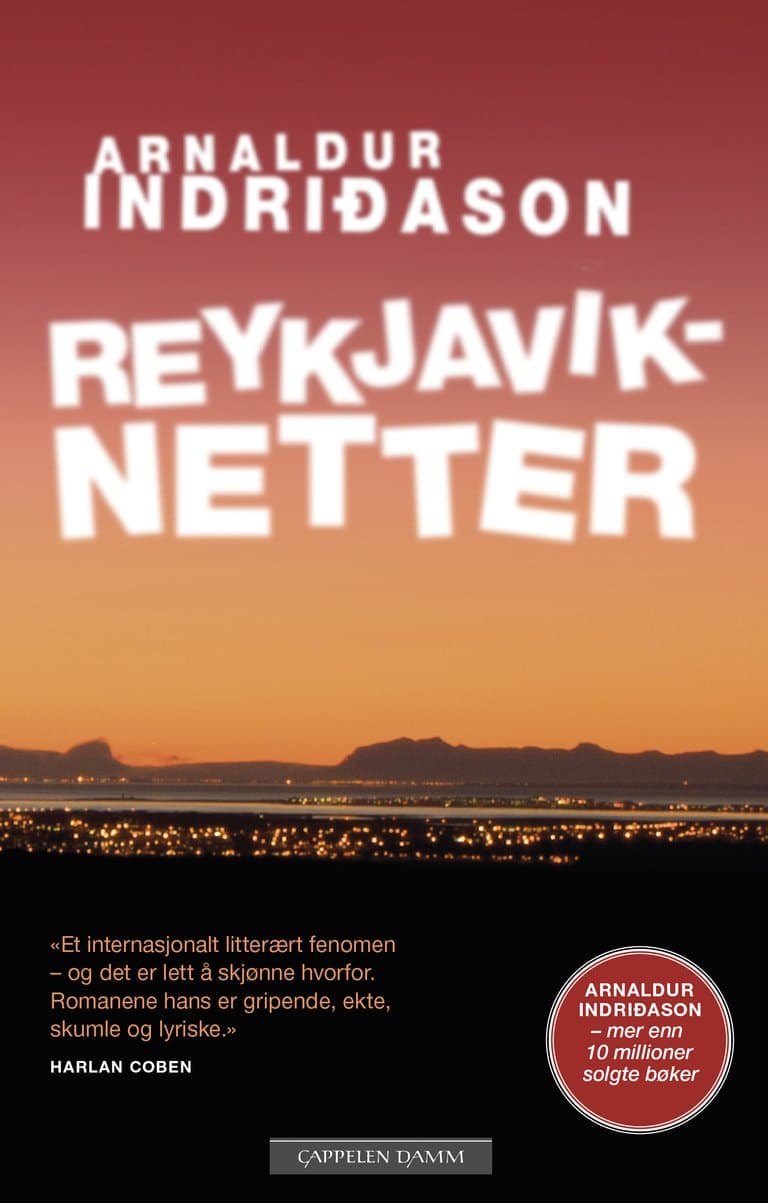 Omslag Reykjaviknetter av Arnaldur Indridason (Heftet)