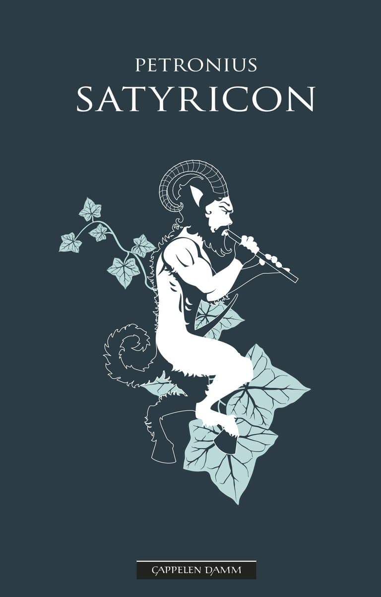 Omslag Satyricon av Petronius (Innbundet)