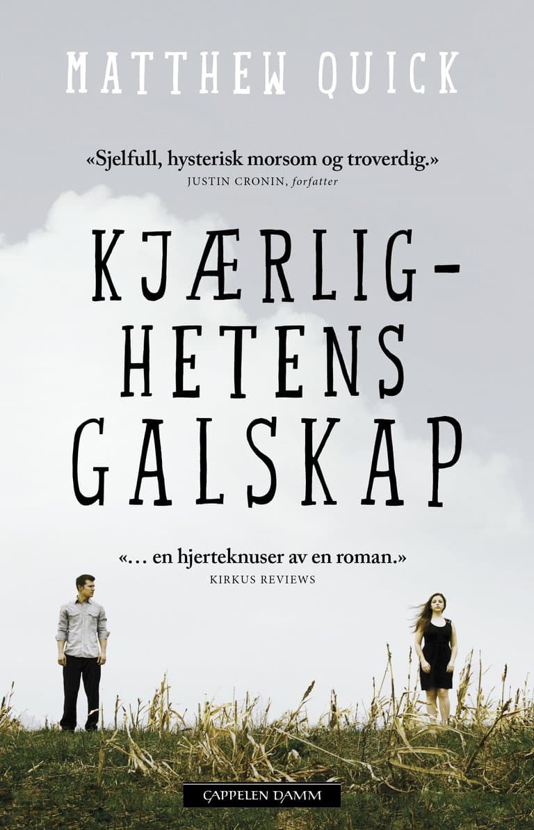 Omslag Kjærlighetens galskap av Matthew Quick (Heftet)