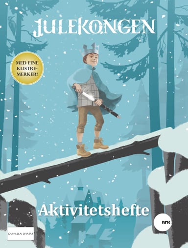 Omslag av "Julekongen aktivitetshefte"