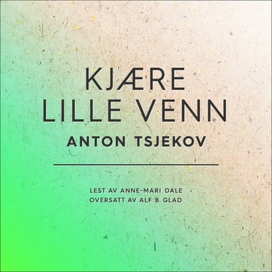 Omslag av "Kjære lille venn"