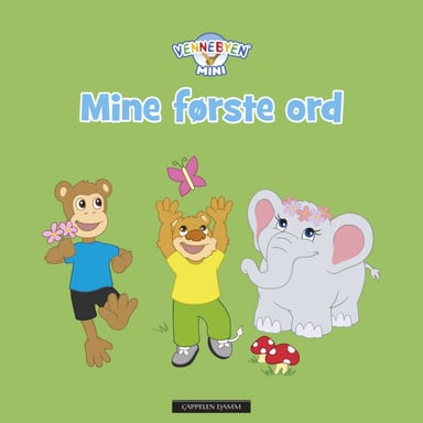 Omslag av "Vennebyen Mini - Mine første ord"