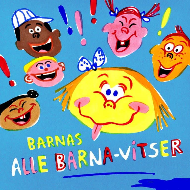Omslag Barnas alle barna-vitser av Barnas Vitser (Lydbok)