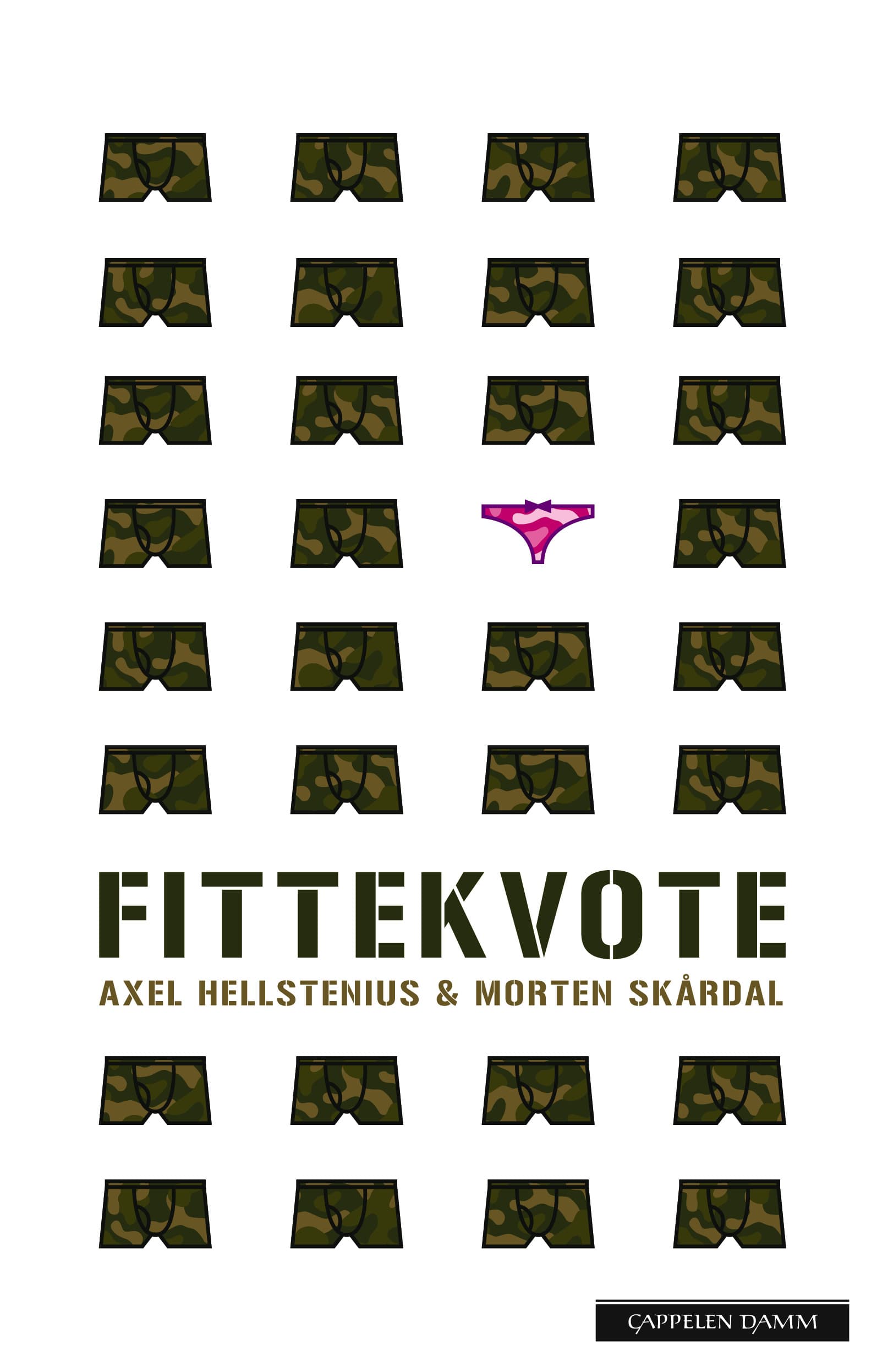 Omslag Fittekvote av Axel Hellstenius og Morten Skårdal (Ebok)