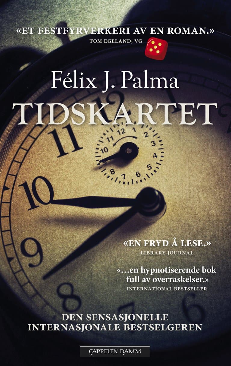 Omslag Tidskartet av Félix J. Palma (Heftet)