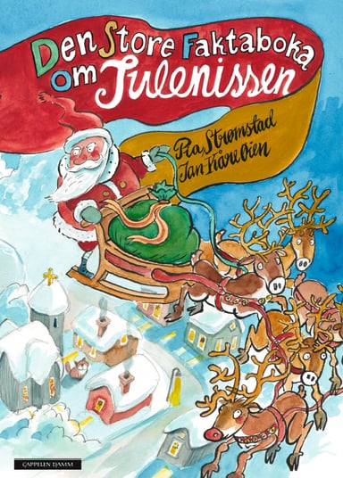 Omslag av "Den store faktaboka om julenissen"