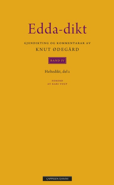Omslag av "Edda-dikt Band IV"