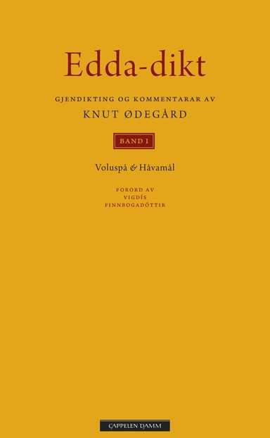 Omslag av "Edda-dikt Band I"