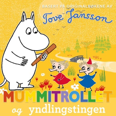 Omslag av "Mummitrollet og yndlingstingen"