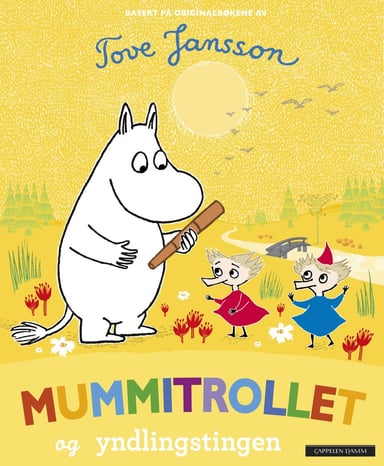 Omslag av "Mummitrollet og yndlingstingen"