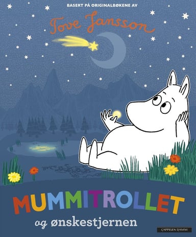 Omslag av "Mummitrollet og ønskestjernen"