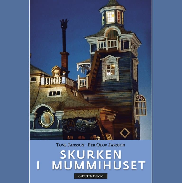 Omslag Skurken i Mummihuset av Tove Jansson (Innbundet)
